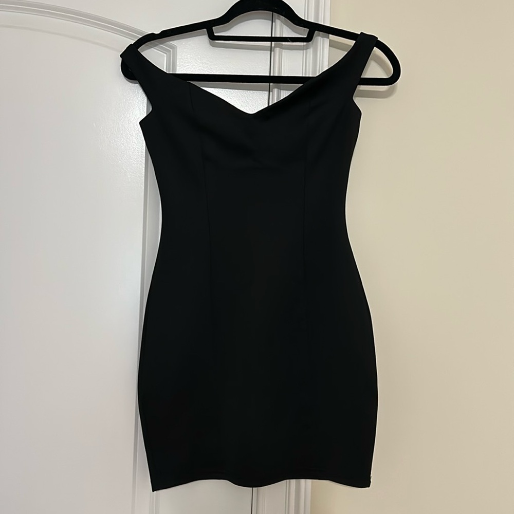 Off shoulder mini dress